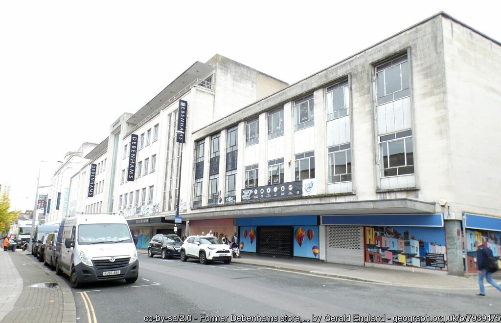 Former Debenhams store, Bristol Former Debenhams store, Bristol