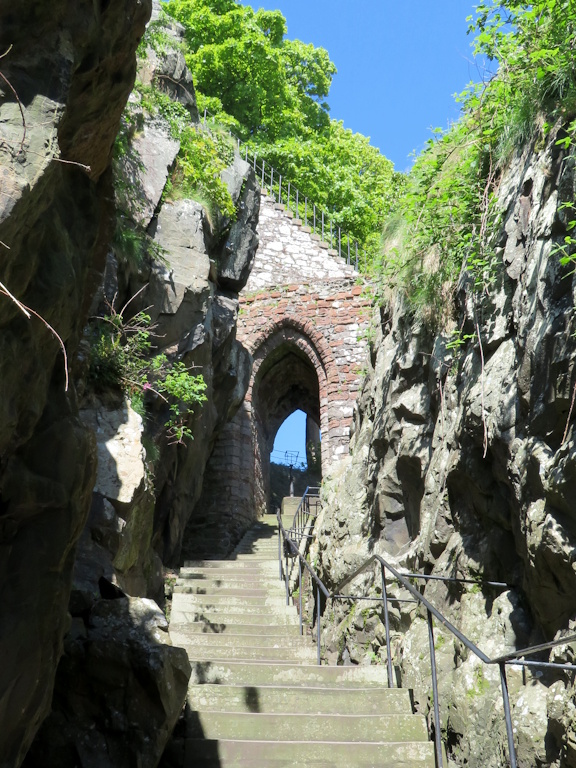 Dumbarton Castle - Portcullis Arch