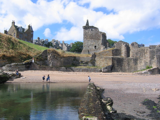 The Castle from Castle Sands
