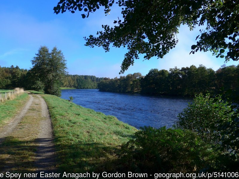 The Spey near Easter Anagach