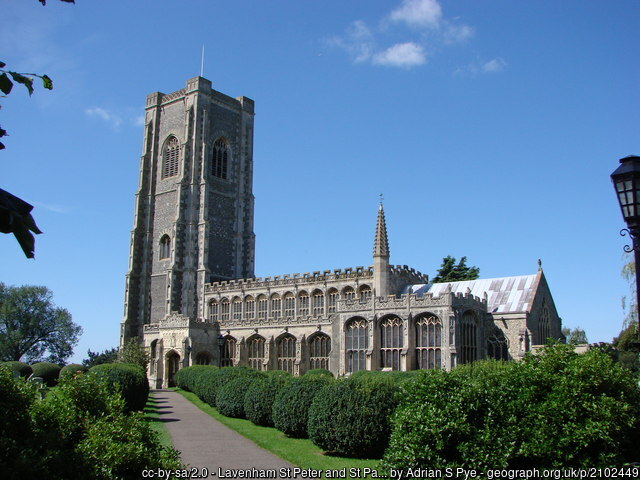 Lavenham St Peter and St Paul’s church