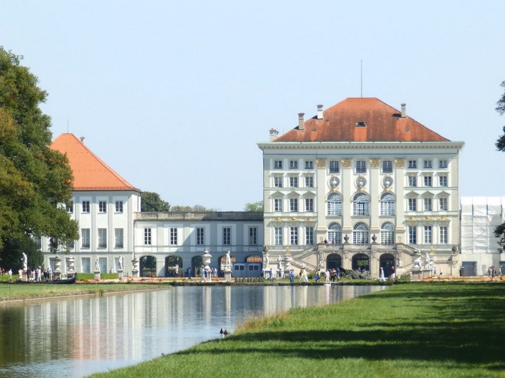 Munich Nymphenburg - Back of the Schloss