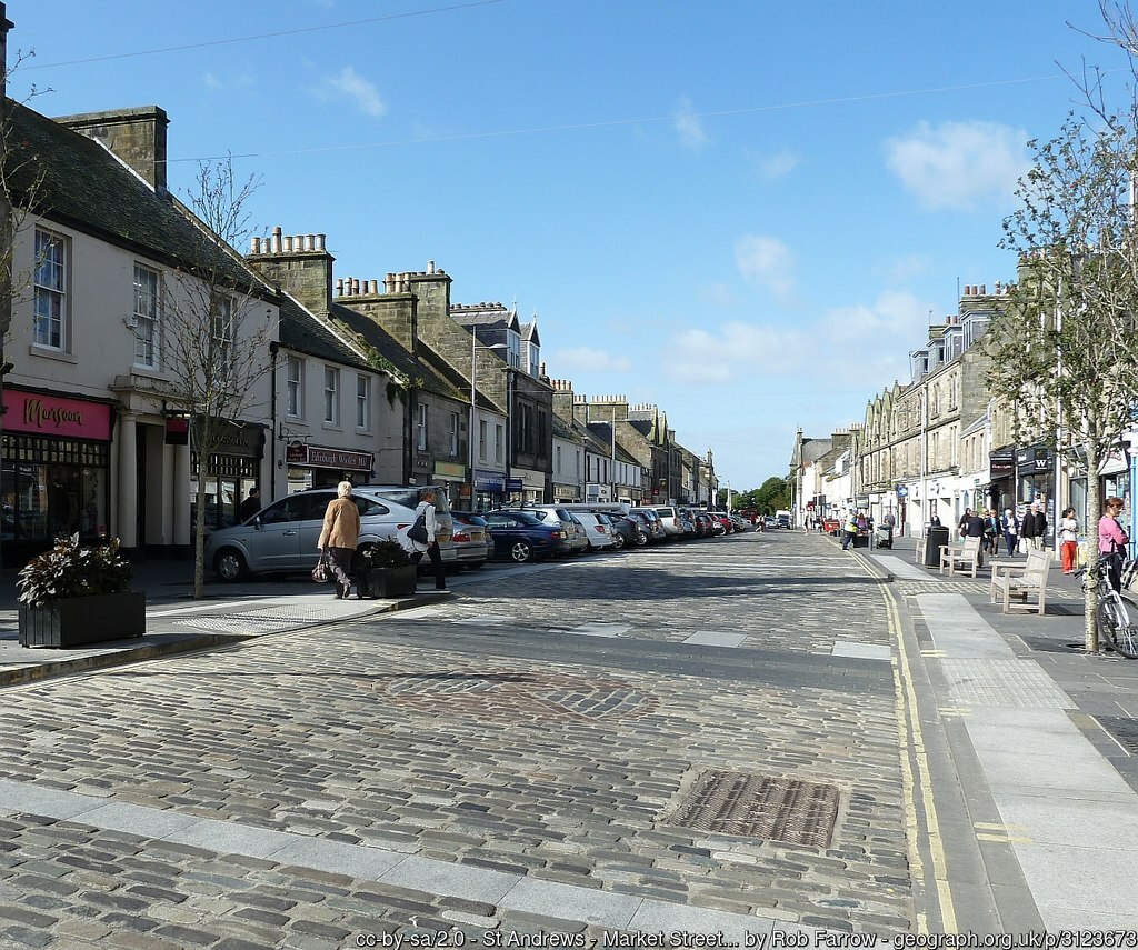 St Andrews - Market Street view westwards