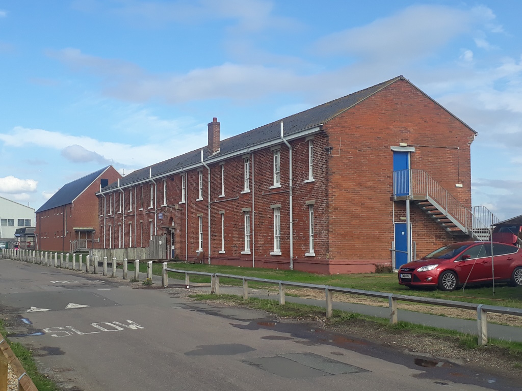 Near Calshot Castle - Former RAF Barracks