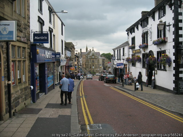 Castle Street Clitheroe