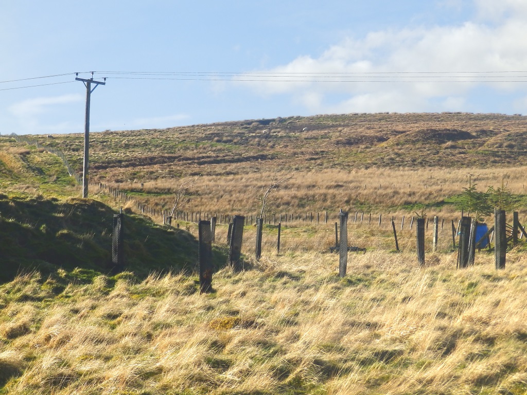 Rookhope Chimney - Route of
