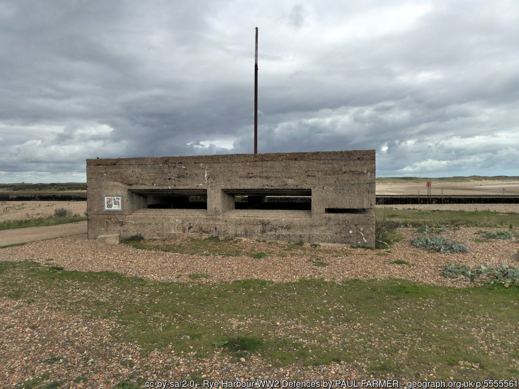 Rye Harbour WW2 Defences